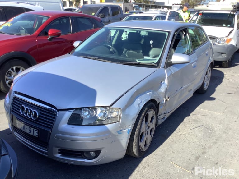 2008 AUDI A3  8P, MOTOR P/N 1K0614517AE, MODULE P/N 1K0907379AC, 06/04-04/13 1K0614517AE ABS PUMP MODULATOR