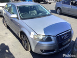 2008 AUDI A3  8P, MOTOR P/N 1K0614517AE, MODULE P/N 1K0907379AC, 06/04-04/13 1K0614517AE ABS PUMP MODULATOR