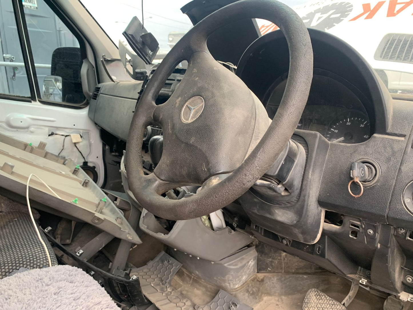 2009 MERCEDES SPRINTER BOLT ON CAT TYPE (TO MANIFOLD), 2.1, DIESEL, OM646, SINGLE TURBO TYPE, VAN, NCV3, 10/06-08/09  CATALYTIC CONVERTER