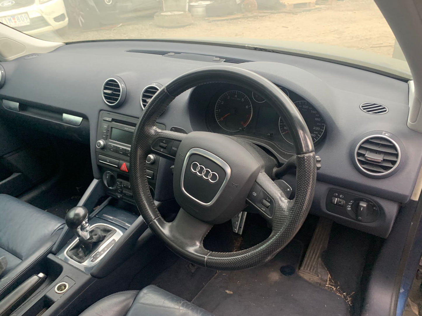 2007 AUDI A3 A3, 8P, 5DR HATCH, SPORTS, NON PARK SENSORS TYPE, 02/05-07/08 8P4807303 REAR BUMPER