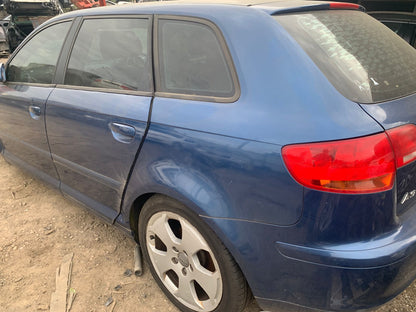 2007 AUDI A3 A3, 8P, 5DR HATCH, SPORTS, NON PARK SENSORS TYPE, 02/05-07/08 8P4807303 REAR BUMPER