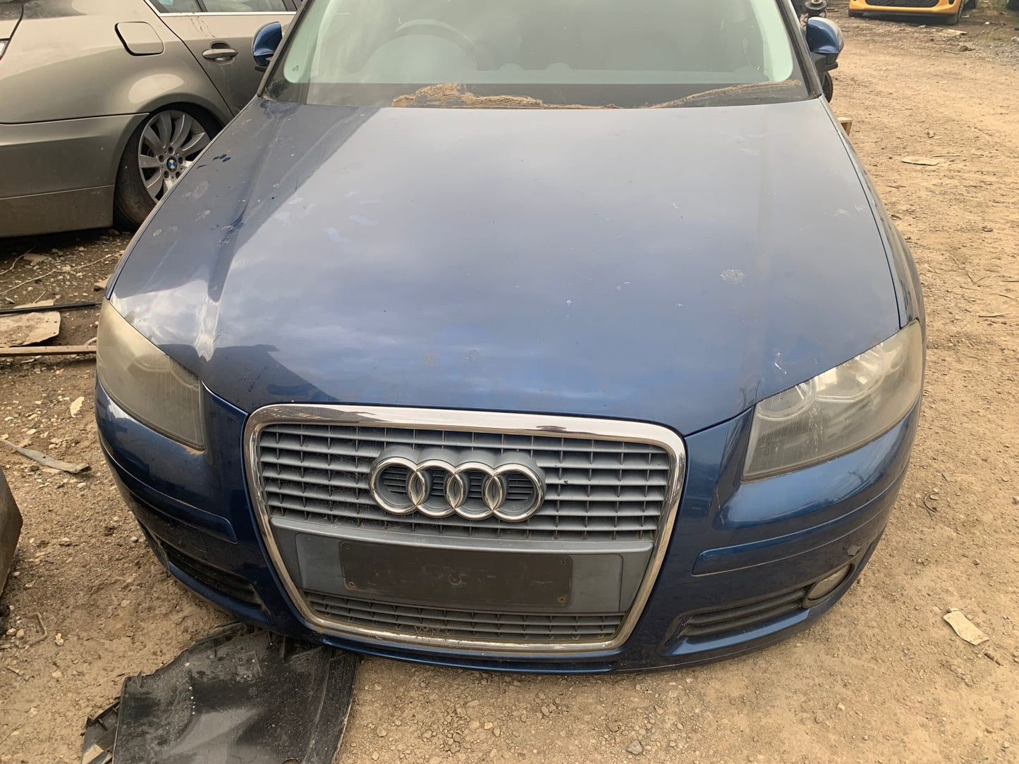 2007 AUDI A3 A3, 8P, HALOGEN TYPE, 06/04-07/08 8P0941004L RIGHT HEADLAMP