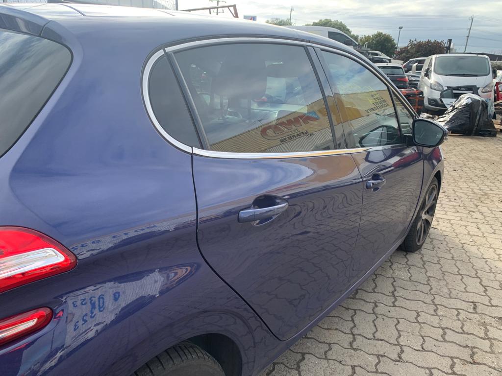 2013 PEUGEOT 208 A9, 10/12-12/18 1607254980 REAR BUMPER