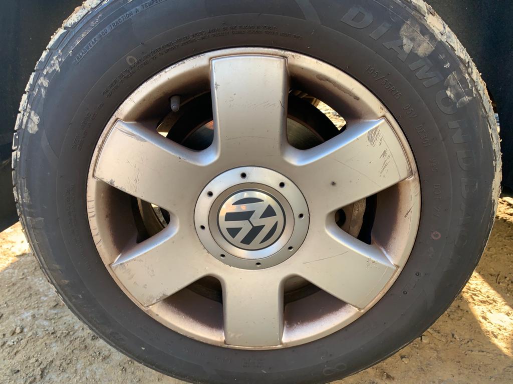 2007 VOLKSWAGEN CADDY 2K, COLOUR CODED, NON PARK SENSOR TYPE, 12/04-08/10 2K0807417H REAR BUMPER