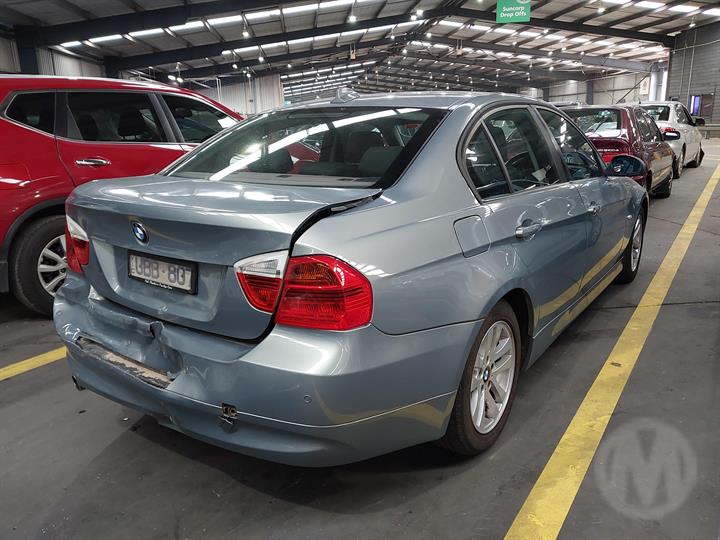 2005 BMW 3 SERIES E90, SEDAN, 03/05-01/12 51347060268 RIGHT REAR DOOR WINDOW
