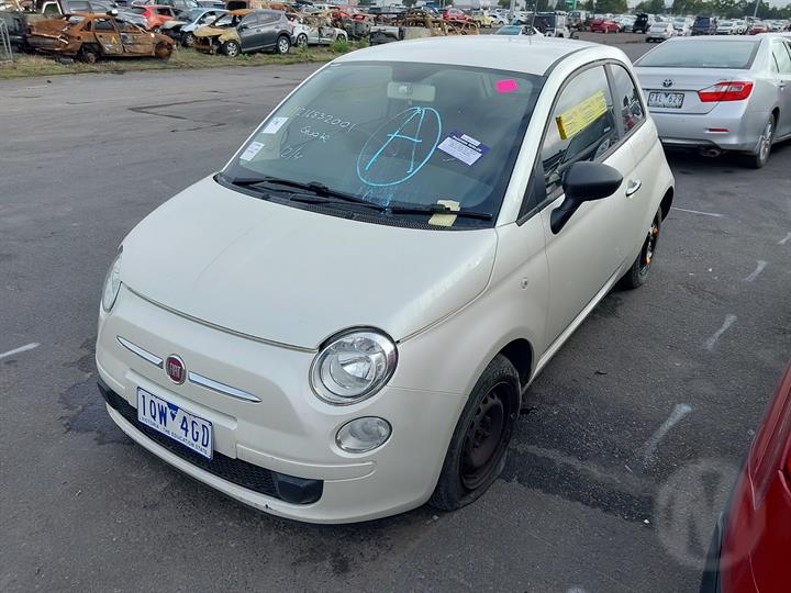 2014 FIAT 500 DASH, 03/08- 51783739 LEFT AIRBAG