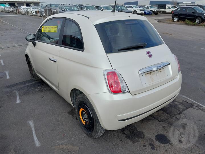 2014 FIAT 500 TAILGATE, HARD TOP, 03/08- 51783706 BOOTLID TAILGATE