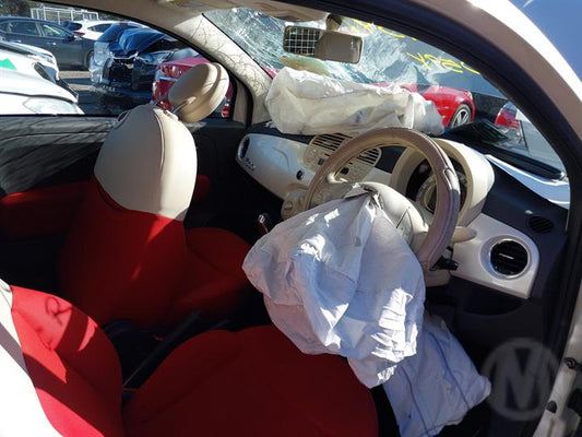 2014 FIAT 500 03/08- 52108393 LEFT FRONT DOOR WINDOW