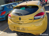 2012 RENAULT MEGANE D95, GLOSS BLACK, HEATED, POWER FOLD TYPE, 3DR HATCH, 11/10-05/16 963020182R LEFT DOOR MIRROR