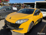 2012 RENAULT MEGANE D95, GLOSS BLACK, HEATED, POWER FOLD TYPE, 3DR HATCH, 11/10-05/16 963020182R LEFT DOOR MIRROR