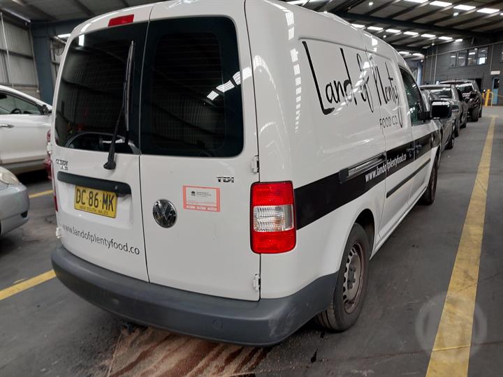 2010 VOLKSWAGEN CADDY 2K, 12/04-06/15 2K0845201C LEFT FRONT DOOR WINDOW