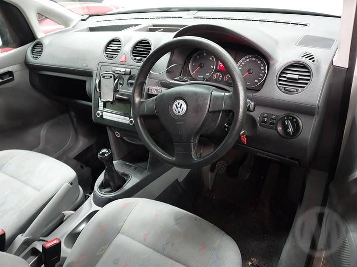 2010 VOLKSWAGEN CADDY 2K, POWER, 12/04-06/15 2K2837729L LEFT FRONT WINDOW REG MOTOR