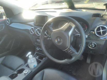 2014 MERCEDES B CLASS W246, W/ CHROME HIGHLIGHT & H/LAMP WASHER TYPE, 12/11-01/15 A2468800540 FRONT BUMPER