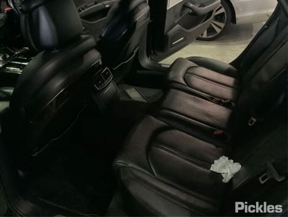 2015 AUDI A8 RH REAR, SEAT BELT ONLY, D4, 08/10-06/17  SEAT BELT STALK