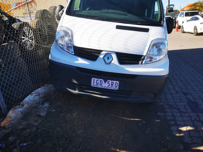 2012 RENAULT TRAFIC X83, CLEAR INDICATOR TYPE, 05/07-12/14 8200701363 LEFT HEADLAMP