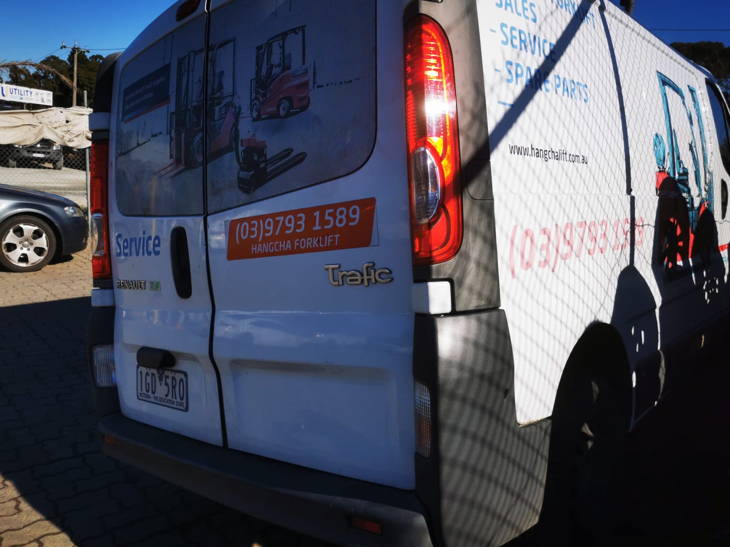 2012 RENAULT TRAFIC X83, VAN 04/04-12/14  REVERSING LIGHT