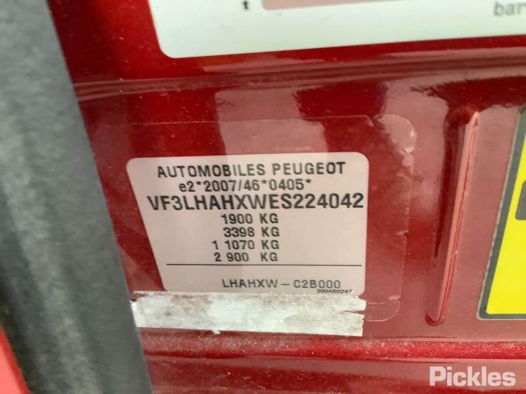 2016 PEUGEOT 308 DIESEL, 2.0, VIN VF3L*AHW/AHX, T9, 10/14-01/21 9807873180 TURBOCHARGER