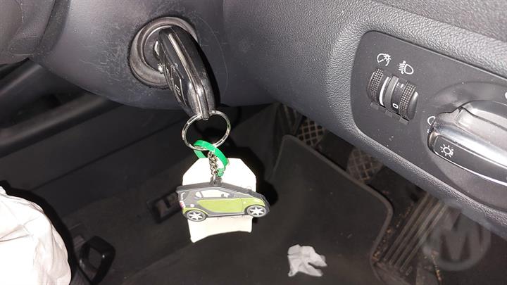 2009 AUDI A3 8P, 5DR TYPE, 03/04-04/13 8P4833051A LEFT REAR DOOR