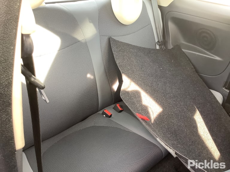 2014 FIAT 500 LH SIDE, 03/08- 735452612 SUNVISOR