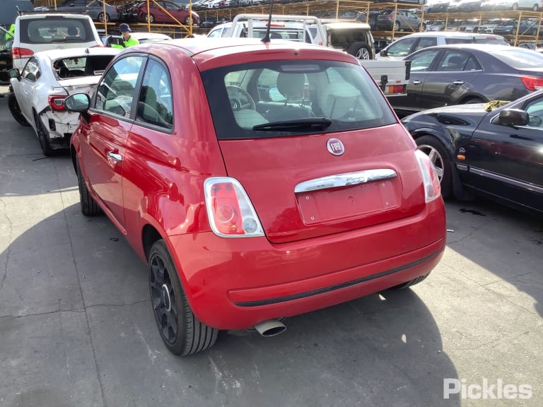 2014 FIAT 500 RH SIDE, 03/08- 735643369 SUNVISOR