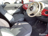 2014 FIAT 500 STEERING WHEEL, 03/08- 735452882 RIGHT AIRBAG