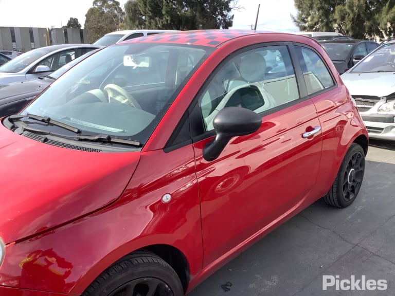 2014 FIAT 500 RH SIDE, 03/08- 735643369 SUNVISOR