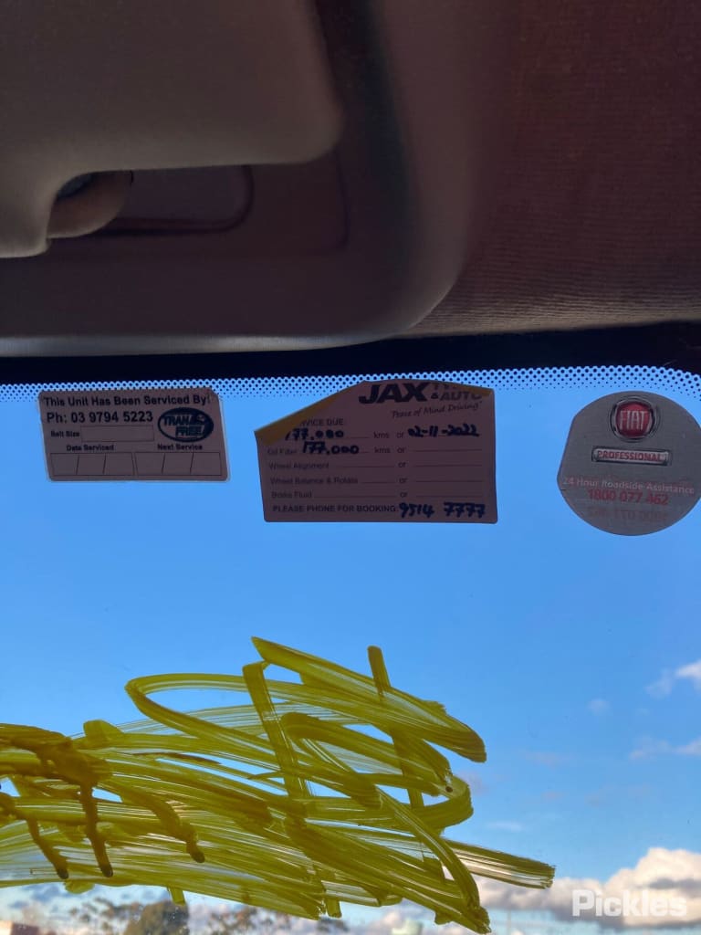 2014 FIAT DUCATO VINYL, 02/07- 735533894 STEERING WHEEL