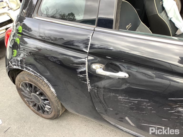 2017 FIAT 500 IN BODY, HATCH, NON 500E, 10/15-  LEFT TAILLIGHT