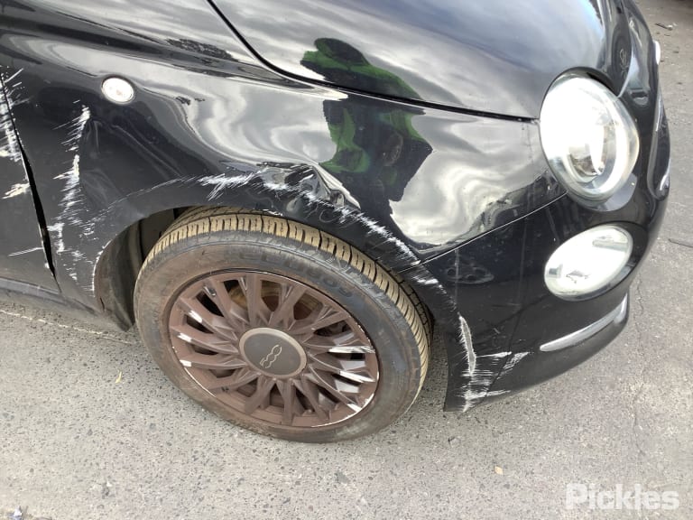 2017 FIAT 500 IN BODY, HATCH, NON 500E, 10/15-  LEFT TAILLIGHT