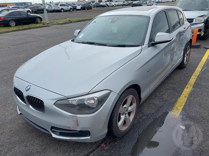 2013 BMW 1 SERIES F20, HATCH, SPORT/URBAN LINE, W/ PARK ASSIST TYPE, 06/11-02/15 51127293557 REAR BUMPER