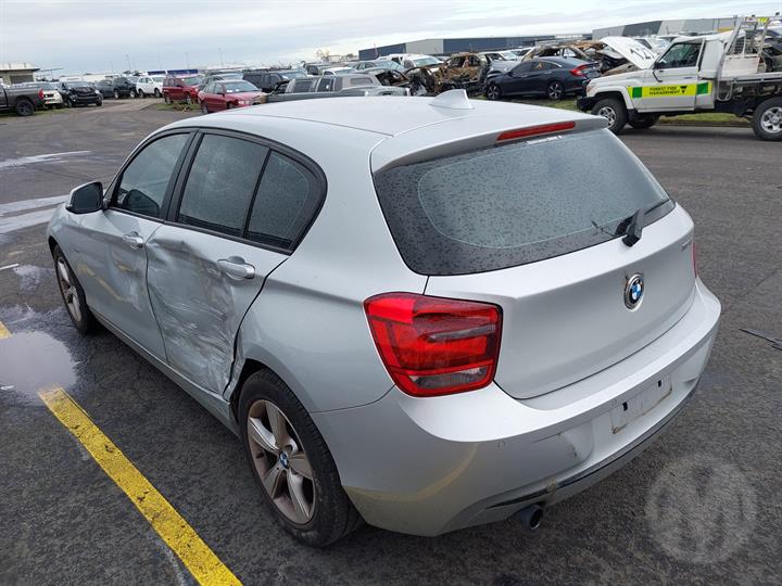 2013 BMW 1 SERIES F20, HATCH, SPORT/URBAN LINE, W/ PARK ASSIST TYPE, 06/11-02/15 51127293557 REAR BUMPER