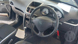 2009 PEUGEOT 207 STEERING WHEEL, A7, CABRIO/WAGON, 03/07-12/12 4112PK RIGHT AIRBAG