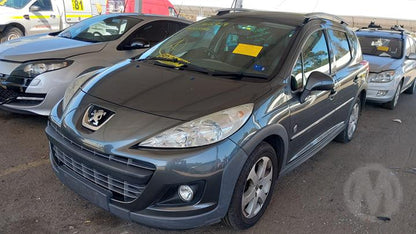 2009 PEUGEOT 207 A7, WAGON, 03/07-12/12 7410EK REAR BUMPER