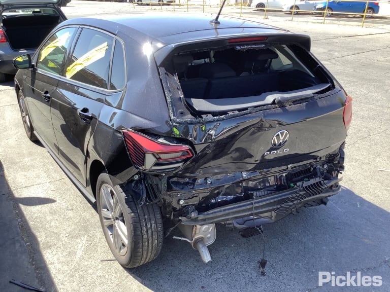 2022 VOLKSWAGEN POLO AW, BUMPER BAR, W/ PARK SENSOR TYPE, R-LINE, 08/18-01/22 2GS807217T FRONT BUMPER