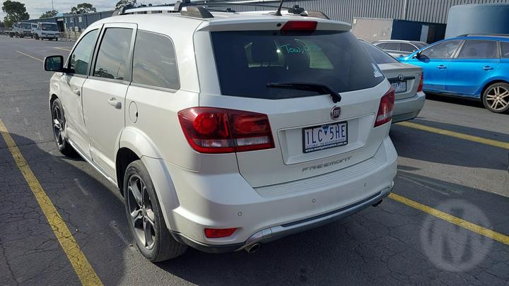 2015 FIAT FREEMONT JF, 04/13-01/17  RIGHT REAR DOOR WINDOW