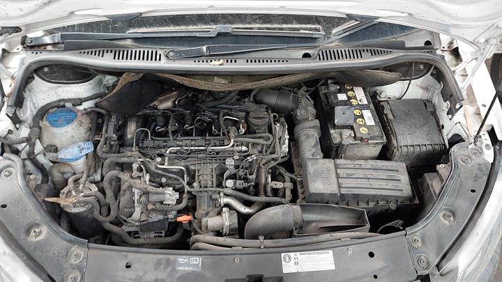 2011 VOLKSWAGEN CADDY 2K, H4 TYPE, 08/10-06/15 2K6941006A RIGHT HEADLAMP