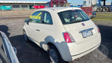 2015 FIAT 500 BUMPER BAR, W/ PARK SENSOR TYPE, COLOUR CODED MOULD TYPE, 03/08-09/15 71777639 REAR BUMPER