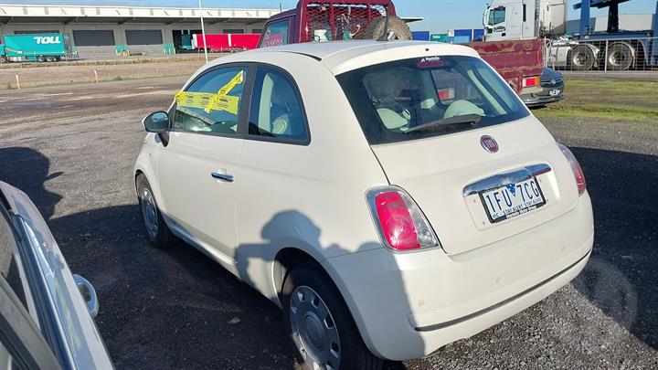 2015 FIAT 500 03/08- 52108393 LEFT FRONT DOOR WINDOW
