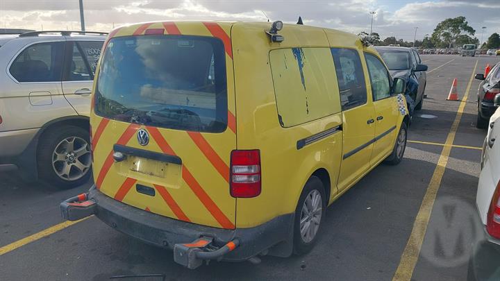 2012 VOLKSWAGEN CADDY TAILGATE LOCK, WAGON, 2K, 12/04-06/15 2K5827505 DOOR BOOT GATE LOCK