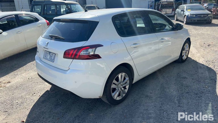 2015 PEUGEOT 308 T9, HATCH, 10/14-01/21 9802165680 LEFT REAR DOOR SLIDING