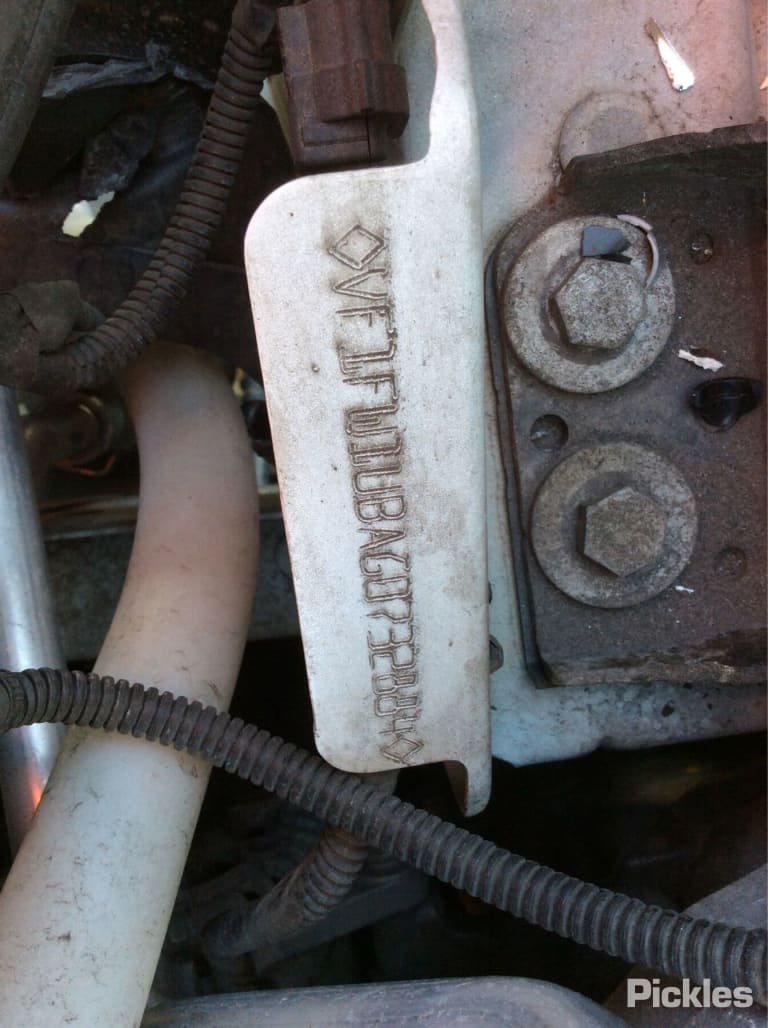 2016 RENAULT KANGOO X61, MANUAL FOLD, 10/10-02/22 7701068840 LEFT DOOR MIRROR