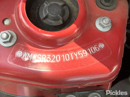 2011 MINI COOPER R56/R57, HATCH/CABRIO, CLEAR INDICATOR W/ RED CENTRE TYPE, 10/10-05/15 63217255909 LEFT TAILLIGHT