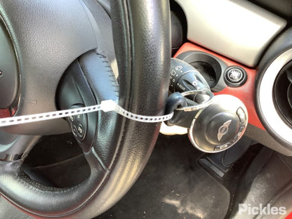 2011 MINI COOPER R56/R57, HATCH/CABRIO, CLEAR INDICATOR W/ RED CENTRE TYPE, 10/10-05/15 63217255909 LEFT TAILLIGHT