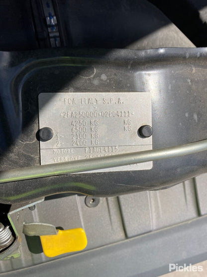 2020 FIAT DUCATO OUTER, RH FRONT, 02/07- 735532897 DOOR HANDLE