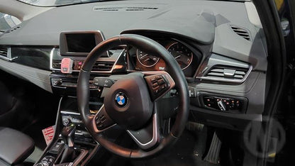 2015 BMW 2 SERIES F45, ACTIVE TOURER, NON M SPORT, W/ PARK SENSOR, SINGLE EXHAUST TYPE, 11/14-02/18 51122574884 REAR BUMPER