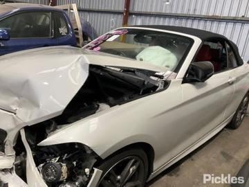 2016 BMW 2 SERIES F22/F23, COUPE/CABRIO, W/ H/LAMP WASHER TYPE, 01/14-07/21  WASHER BOTTLE