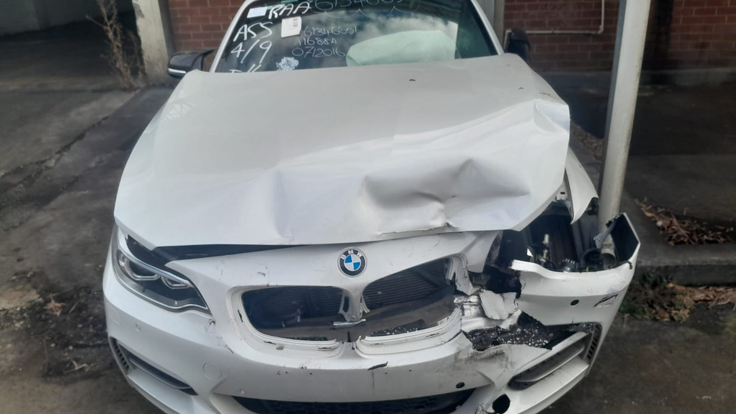 2016 BMW 2 SERIES F22/F23, COUPE/CABRIO, W/ H/LAMP WASHER TYPE, 01/14-07/21  WASHER BOTTLE