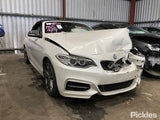 2016 BMW 2 SERIES F23, CABRIO, 01/15-07/21  LEFT FRONT DOOR WINDOW