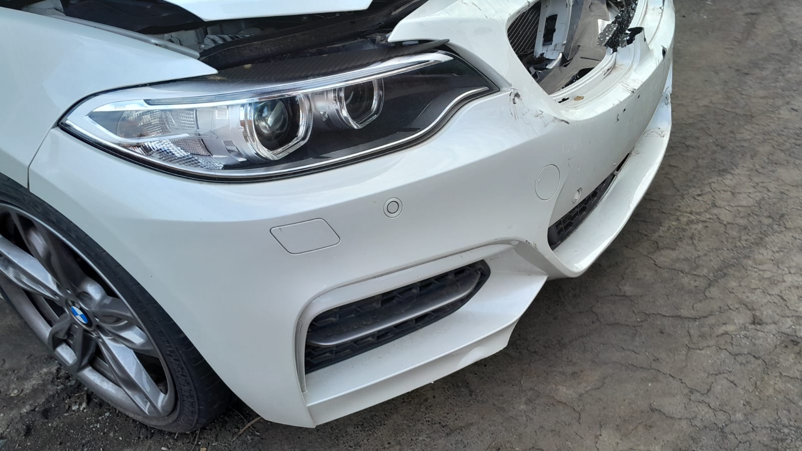 2016 BMW 2 SERIES F22/F23, COUPE/CABRIO, W/ H/LAMP WASHER TYPE, 01/14-07/21  WASHER BOTTLE