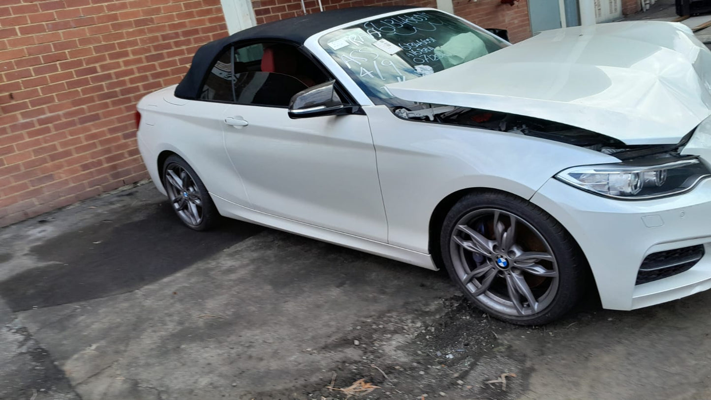 2016 BMW 2 SERIES F22/F23, COUPE/CABRIO, W/ H/LAMP WASHER TYPE, 01/14-07/21  WASHER BOTTLE